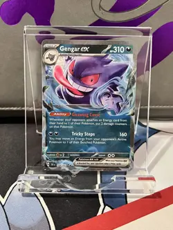 Gengar ex 104/162 Sv05: Temporal Forces Holo Rare Pokemon TCG - Image 1