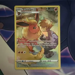 Pokemon Flareon TG01/TG30 Brilliant Stars Trainer Gallery Ultra Rare Holo 110 HP - Image 1