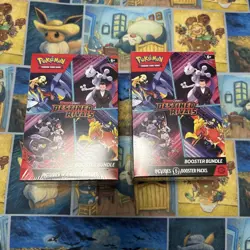 2 X Pokemon Destined Rivals - Booster Bundle BRAND NEW SEALED - Image 1