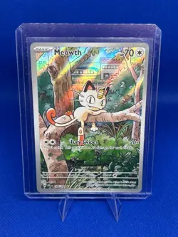 Pokemon TCG Meowth 106/094 Me02: Phantasmal Flames IR - Image 1