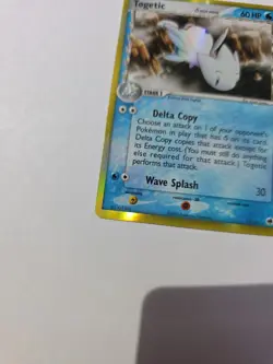Pokemon TCG Togetic Delta Holo-Rare Card 11/101 EX Dragon Frontiers - Image 3