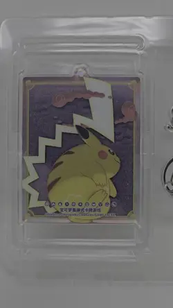 Chinese Pokemon Pikachu & Eevee Quick Sand Card Display PIKACHU VMAX - Image 2