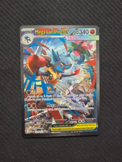 Pokemon TCG Mega Lucario EX 179/132 SIR Mega Evolutions PERFECT CONDITIONS - Image 2
