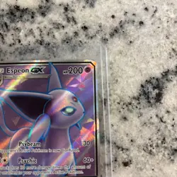 Espeon GX 140/149 SM Base Set Full Art Ultra Rare Pokemon TCG - Image 3