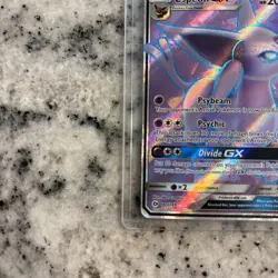 Espeon GX 140/149 SM Base Set Full Art Ultra Rare Pokemon TCG - Image 5