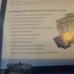 Pokemon TCG SWSH Pokemon GO Elite Trainer Box ETB New Sealed! - Image 4