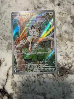 Pokemon TCG Meowth 106/094 Phantasmal Flames Illustration Rare MINT/Near Mint - Image 1