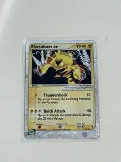 Pokemon TCG Electabuzz ex 97/109 Ruby and Sapphire Holo Silver Border - Image 1