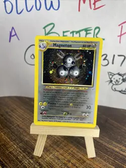 Magneton 10/64 Neo Revelation Holo Rare Unlimited WOTC Pokemon TCG - Image 1