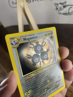 Magneton 10/64 Neo Revelation Holo Rare Unlimited WOTC Pokemon TCG - Image 3