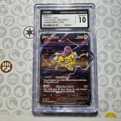 Pokemon TCG Raikou V GG41/GG70 Galarian Gallery, Crown Zenith | CGC 10 Graded - Image 1