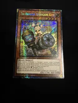 Yu-Gi-Oh! Tri-brigade Springans Kitt - Starlight Rare BPRO Near Mint 1st Ed - Image 1