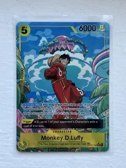 One Piece TCG - Monkey. D. Luffy - OP07-109 Two Legends - Treasure Rare - Image 1