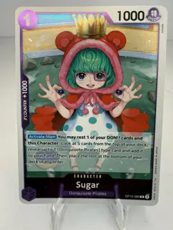 Sugar OP10-065 R Royal Blood - ONE PIECE Card Game NM English - Image 1