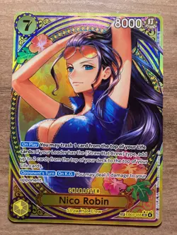 Nico Robin (SP Alt Art) EB03-055 SR ONE PIECE Heroines Edition - Near Mint - Image 1