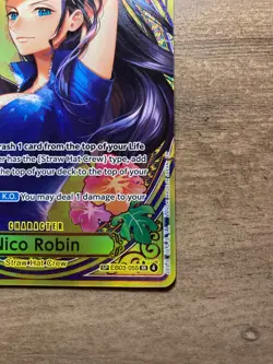 Nico Robin (SP Alt Art) EB03-055 SR ONE PIECE Heroines Edition - Near Mint - Image 4