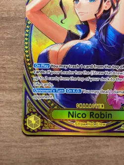 Nico Robin (SP Alt Art) EB03-055 SR ONE PIECE Heroines Edition - Near Mint - Image 5