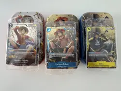 Luffy Sabo Ace (Tin Pack Set Vol. 2) P-073/074/075 (Full Set) | One Piece - Image 1