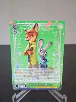 Weiss Schwarz Disney 100 Zootopia Nick Wilde & Judy Hopps Dds/S104-032 R - Image 1