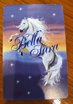 Bella Sara HECATE Card 35/55 Rare Nonshiny Ancient Lights Series - Image 3