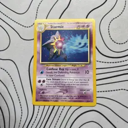 Pokemon Cards Starmie 25/64 UNLIMITED Neo Revelation WOTC Rare LP - Image 1