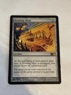 Howling Mine 212 Core Set 2010 (M10) Regular MTG TCG CARD NM - Image 1