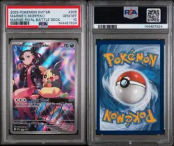 PSA 10 -Marnie’s Morpeko 206 Svp - Scarlet & Violet Promo Cards Holo - Image 3