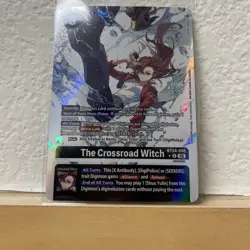 BT24-086 The Crossroad Witch Alternate Art Time Stranger Digimon Card Game M/NM - Image 3