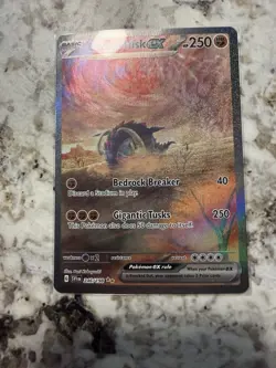 Pokemon TCG Great Tusk EX Special Illustration Rare Card 246/198 NM - Image 1