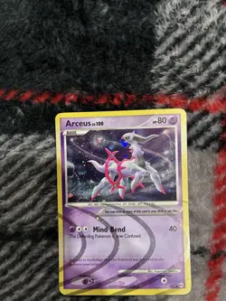 Arceus - AR7 - Pokemon Arceus Holo Card LP - Image 1