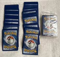 Pokemon Trading Cards Estate Lot 90 Plus Opened W/One Unopened Sealed Pack 2021 - Image 1