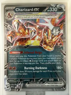 Charizard ex -196 - SV: Scarlet & Violet Promo Cards Promo NM Pokemon Card - Image 1
