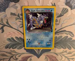 Dark Gyarados 8/82 Prerelease Team Rocket Unlimited Holo Pokemon Card TCG #1 LP - Image 3