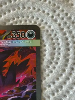 Pokemon Mega Gengar EX Stage 2 Ghost Card 284/217 350HP English TCG - Image 5