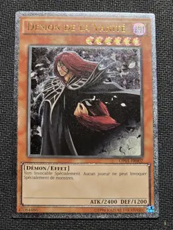 Yu-Gi-Oh Vanity's Fiend Ultimate Rare Card OP01-FR002 FRENCH - Image 1