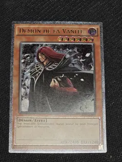 Yu-Gi-Oh Vanity's Fiend Ultimate Rare Card OP01-FR002 FRENCH - Image 2