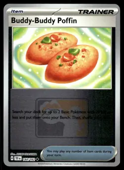 Pokemon League Cards (Pokemon Play) #144/162 Stamp Holo Buddy-Buddy Poffin NM - Image 1