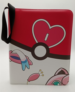 Pokemon TCG Pink Zip Up Card Binder TCGAMES - Image 1