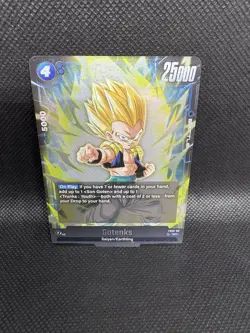 Gotenks DBS Dragon Ball Fusion World SR FS02-03 Foil Trading Card - Image 1