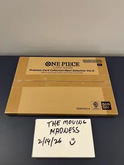 One Piece TCG Game Premium Card Collection Best Selection Vol. 3 SEALED ENGLISH - Image 1