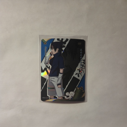 Sasuke Uchiha NRSA01-UR-002L3 English Naruto Kayou Card Heavens Scroll NM/M - Image 1