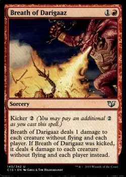 2015 Commander 2015 Breath of Darigaaz Commander/Uncommon #143 - Image 1