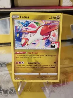 Latias Pokemon Prize Pack Series 2 Promo Stamped Pokemon Card NM/LP - Image 1