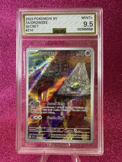 Pokemon Drowzee TCG Scarlet & Violet Base Set Holo Card 210/198 - Image 1