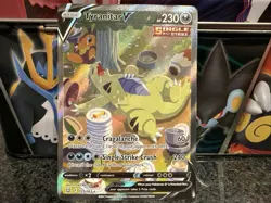 Pokemon TCG Tyranitar v Full Art Holo Rare Alternate Card 155/163 Battle Styles - Image 1