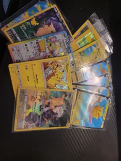 SMALL lot of 12 Pikachu Pokemon Cards - Image 1
