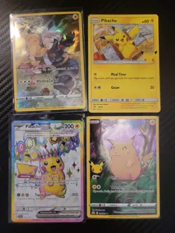 SMALL lot of 12 Pikachu Pokemon Cards - Image 2