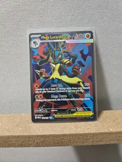 Pokemon TCG Mega Lucario EX 160/132 Ultra Rare Holo Card Mega Evolution - Image 1