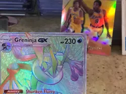 Greninja GX Shuriken Flurry The Perfect Non Graded Card Shadowy Hunter GX 2018 - Image 4