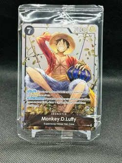 Monkey.D.Luffy (Tin Pack Set Vol. 2) P-075 One Piece Promotion Cards Foil - Image 1
